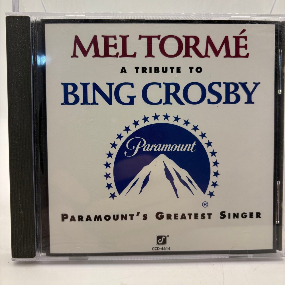 Mel Tormé A Tribute to Bing Crosby Paramounts Greatest Singer CD CCD-4614 1994